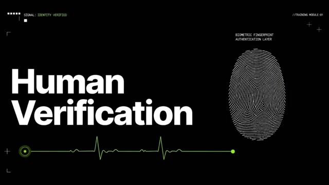 Human Verification video preview